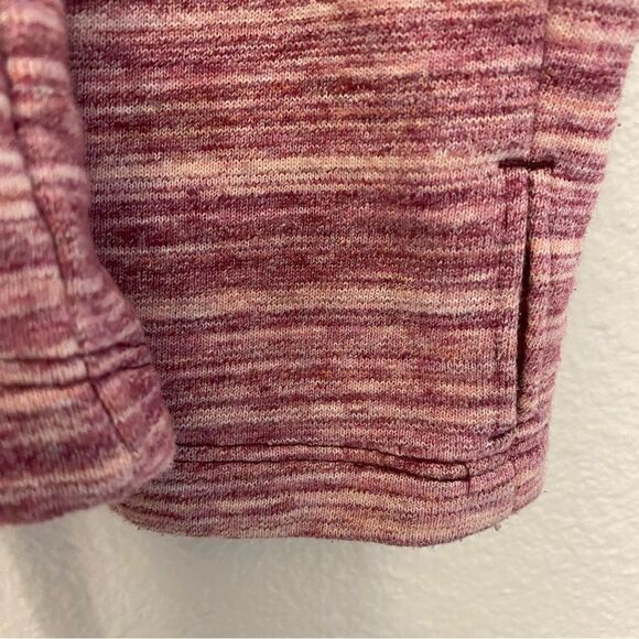 Columbia Girls jacket Youth pink cotton blend hoodie sweatshirt full zip S 7/8 - Picture 4 of 9